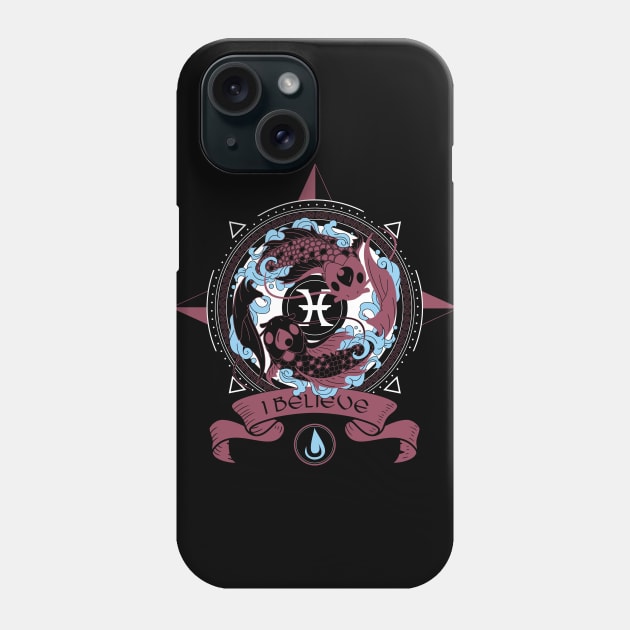 I Believe Phone Case by etcherSketch