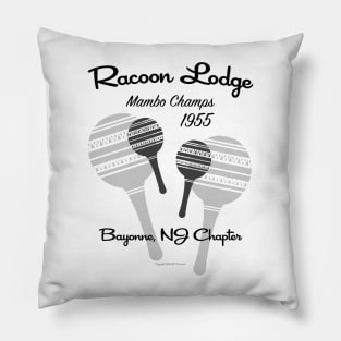 Racoon Lodge Mambo Champs Pillow