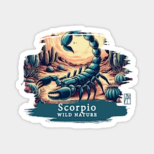 Scorpio - WILD NATURE - SCORPIO -6 Magnet