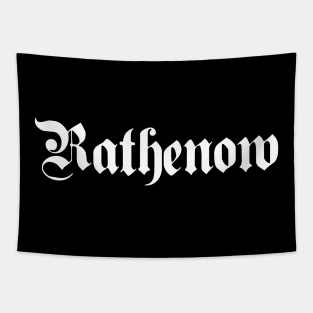 Rathenow written with gothic font Tapestry