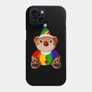 Clown Teddy Bear Phone Case