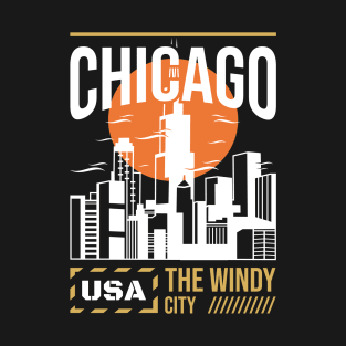 chicago usa the windy city T-Shirt