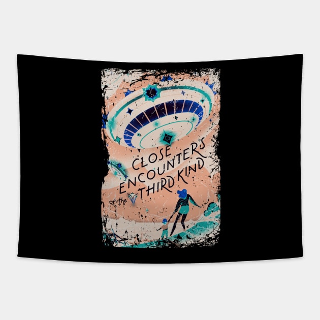 Roy Neary's Close Encounters Bridging Worlds Tapestry by MakeMeBlush