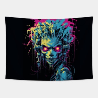 Splash Zombie Girl 4 Tapestry