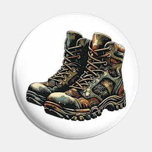 Military Shoes Pin