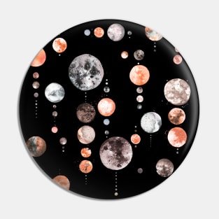 Full Moons - Geometric Astronomy Pin