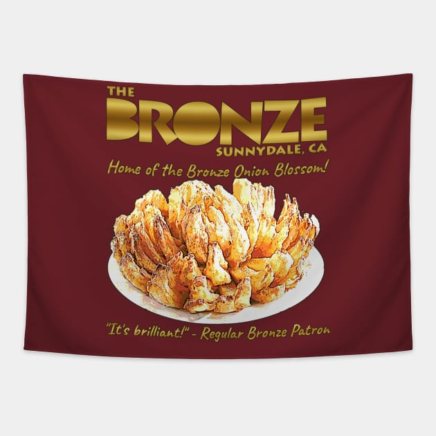 The Bronze: Home of the Bronze Onion Blossom Tapestry by bengman