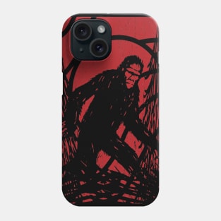 Bigfoot Hide & Seek World Champion Retro Vintage Bigfoot Phone Case