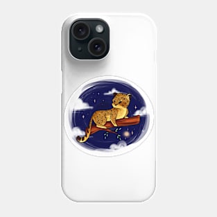 night jaguar Phone Case