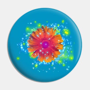 Sparkle Daisy Pin