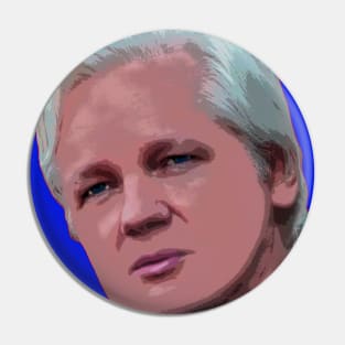 Julian Assange Pin