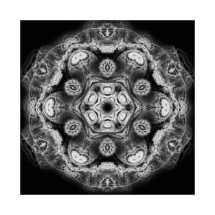 Magical black and white mandala 004 T-Shirt