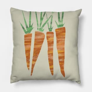 Carrots Foodie Pillow