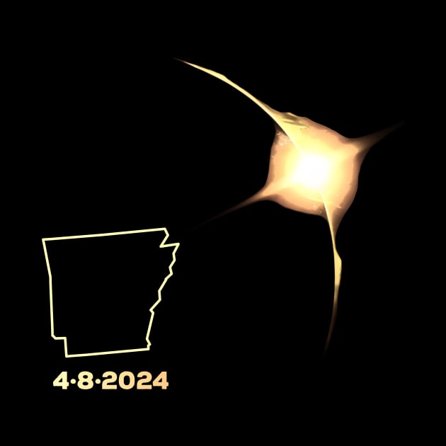 Solar Eclipse 2024 Arkansas by Ideal Action