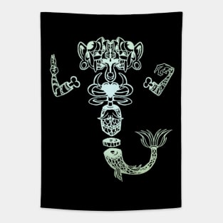 Mermaid Sushi Tapestry