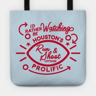 Houston Oilers Run & Shoot Offense Tote