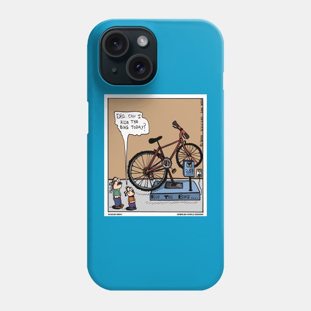 Bike ride Phone Case by Airbrush World