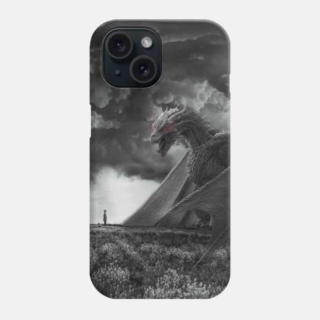 Sky monster Phone Case by sidomatic