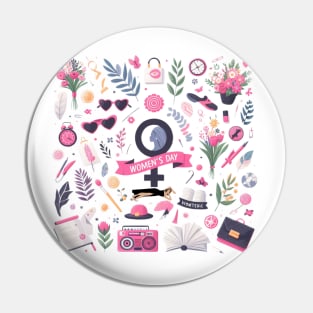 international womens day Pin