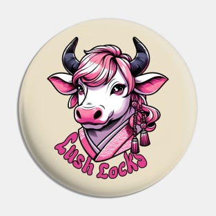 Hairstylist cow Pin