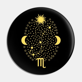 Scorpio Design Pin