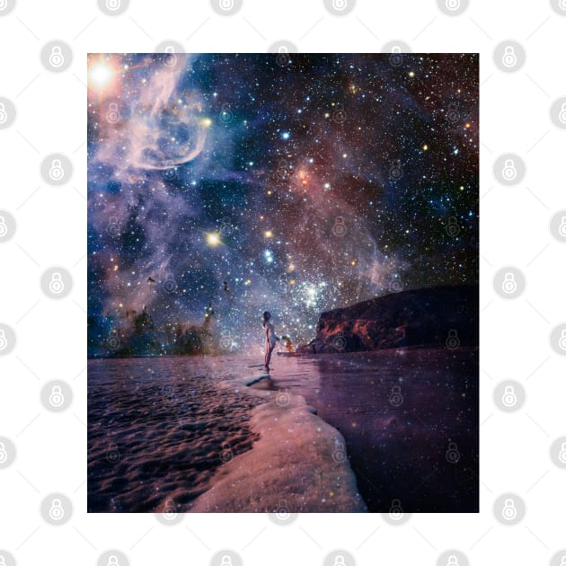 Galaxy Beach by DreamCollage