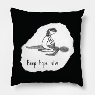 Keep Hope Alive Pillow