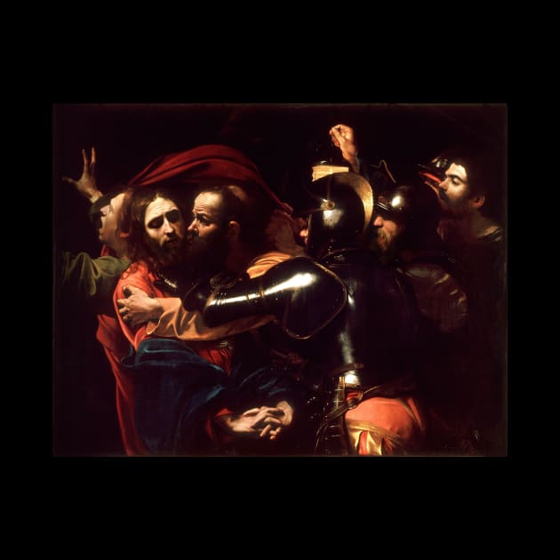 High Res Caravaggio The Taking of Christ by tiokvadrat