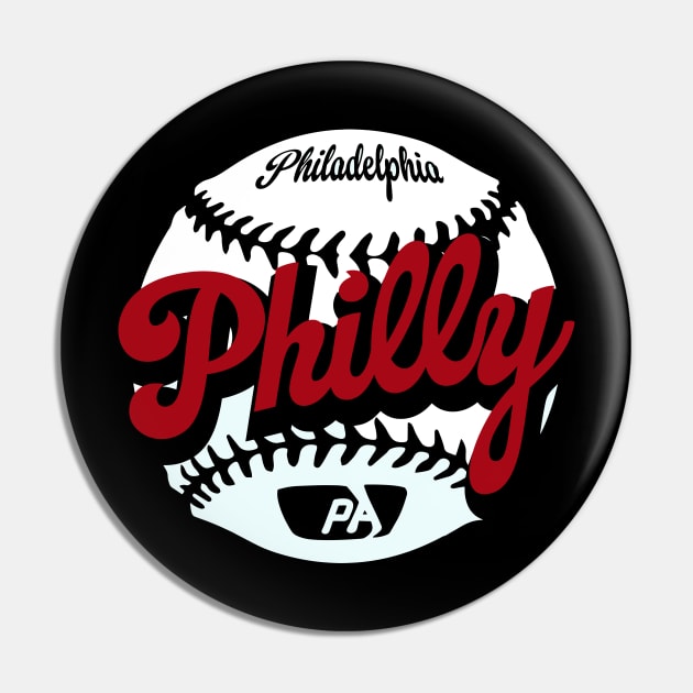 Philly Baseball Pin by Throwzack