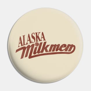 Defunct Alaska Milkmen Basketball Team Pin