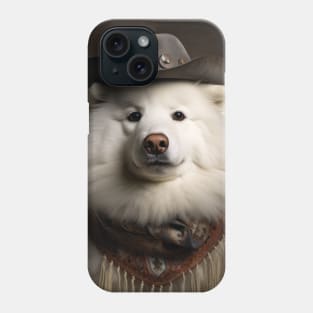 Cowboy Dog - Samoyed Phone Case