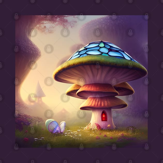 Enchanting Home for Sale (8) - Magic Mushroom House by TheThirdEye