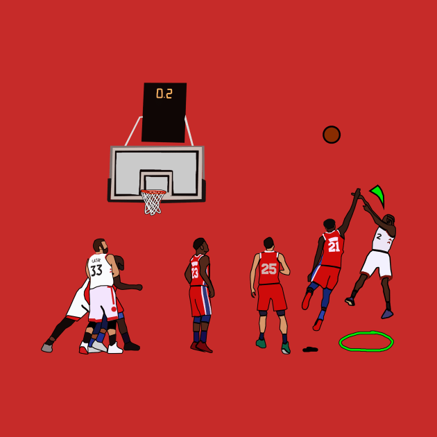 Kawhi Leonard Hits A Green To Beat the Sixers - NBA Toronto Raptors by xavierjfong