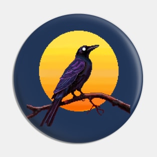 Soulless Crow Pin