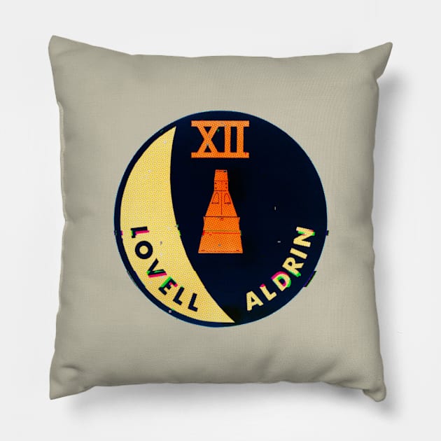 Gemini XII Pillow by ThirteenthFloor