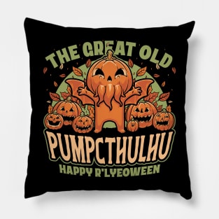 Pumpkin Cthulhu Halloween - Cute Monster Gift Pillow