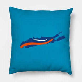 Waves on Long Island Pillow