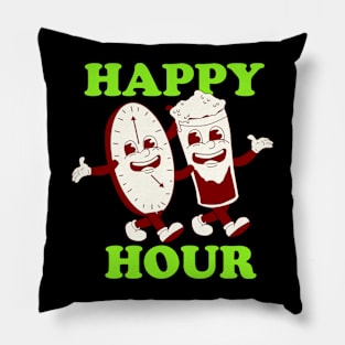 Happy hour Pillow