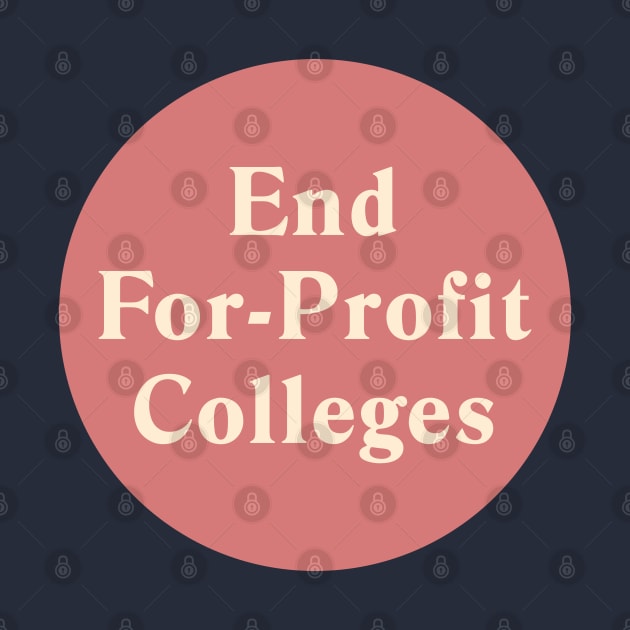 End For-Profit Colleges by Football from the Left