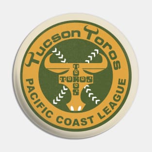 Original Tucson Toros Minor League Baseball 1975 Pin