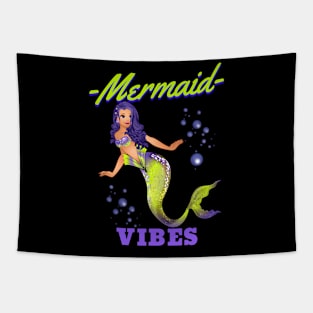 Mermaid Vibes Tapestry