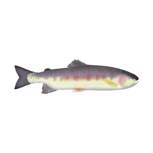 Mexican Golden Trout by FishFolkArt