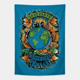Save Earth, Save Life! Tapestry