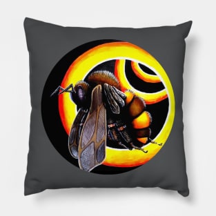 Turn the Bee Around Pillow