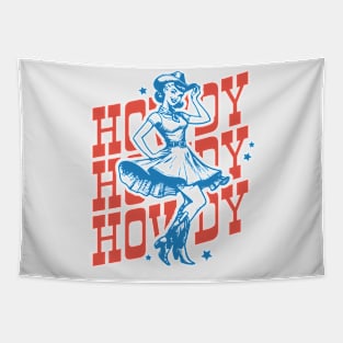 Long Live Howdy Rodeo Western Country Southern Cowgirls Tapestry