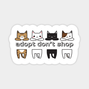 Adopt don't shop Magnet