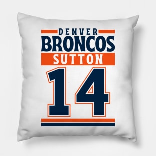 Denver Broncos Sutton 14 Edition 3 Pillow