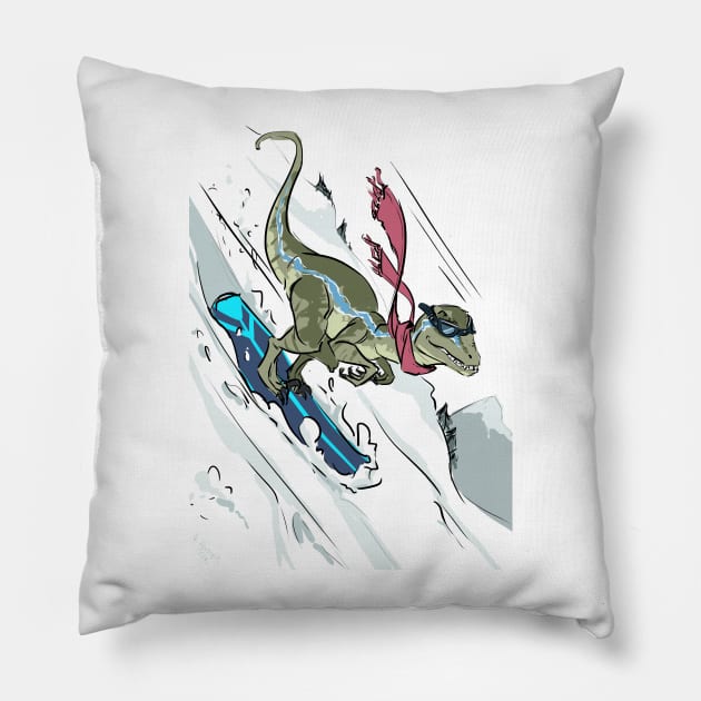 A Very Clever Girl Pillow by Meekobits