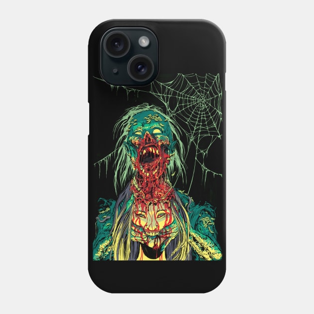 BRAIN EATING ZOMBIE GORE! Phone Case by ZornowMustBeDestroyed
