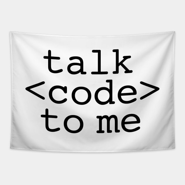 Talk code to me Tapestry by ExtraExtra